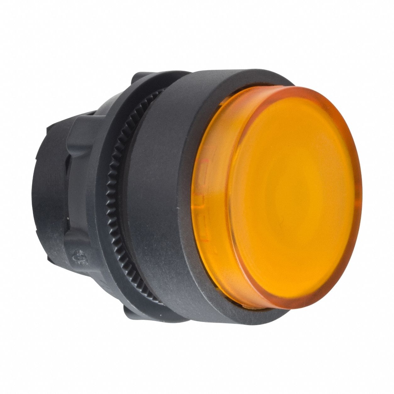 Extended Push Button: Orange, 22 mm Mounting Size, Non-Metallic, Momentary