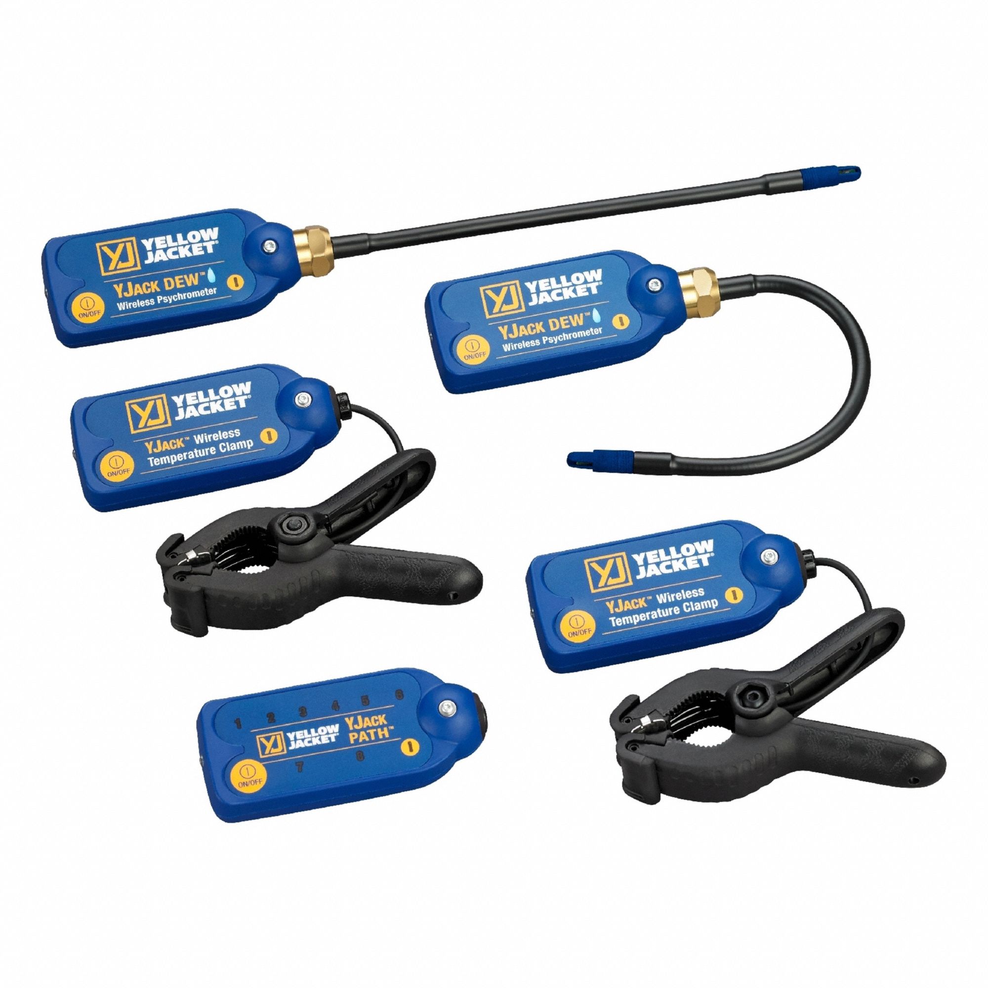 KIT 2 T CLAMPS 2 YJACK PSY 1 YJACK PA