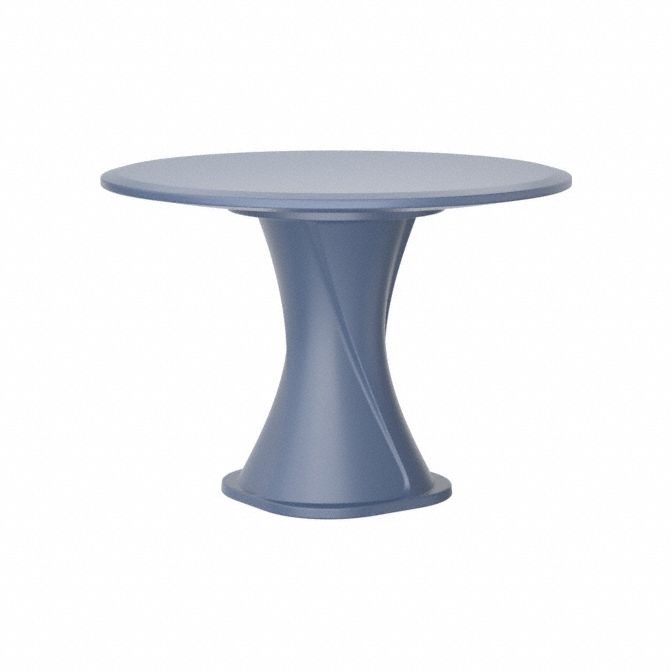 Table: 29 in Overall Ht, 42 in Overall Dia, No Game Top, Ballast Accepted, Midnight Blue