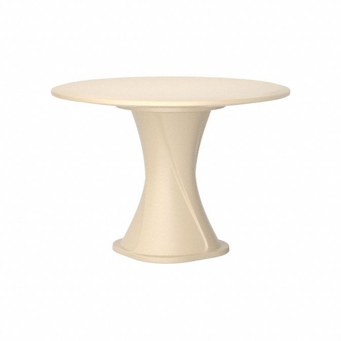 Table: 29 in Overall Ht, 42 in Overall Dia, No Game Top, Ballast Accepted, Sand, ISO 22196