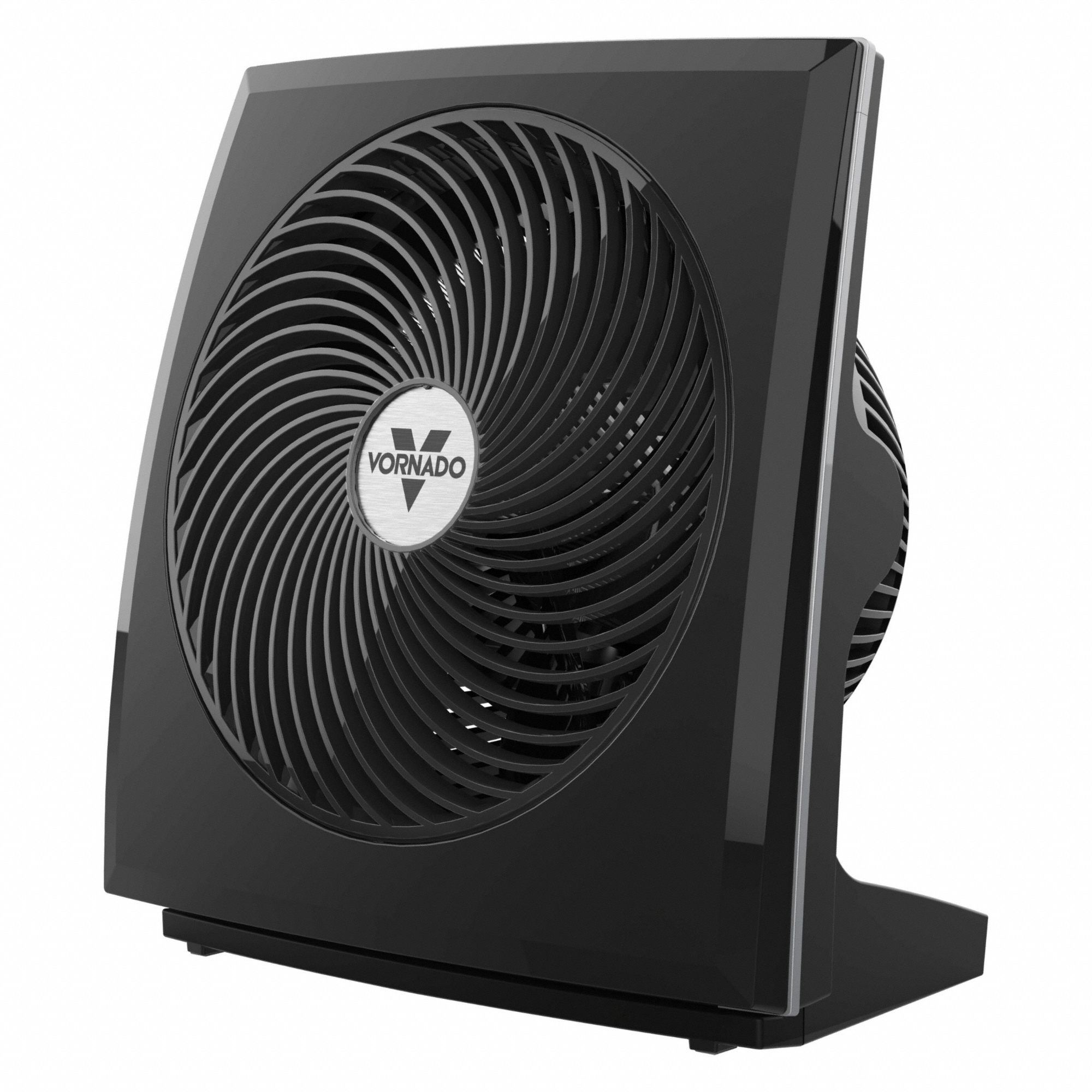 VORNADO Circulating Fan: 9 3/16 in Blade Dia, Non-Oscillating, 3 Speeds, 13 5/16 in Ht, 12 5/8 in Wd (MPN CR1-0477-06). Key specifications — Brand: VORNADO; Number of Speeds: 3; Product Type: Circulating Fan; Blade Material: Plastic; Voltage: 120V AC; Fan Housing Material: ABS; Application: Home and Office; Phase: Single.