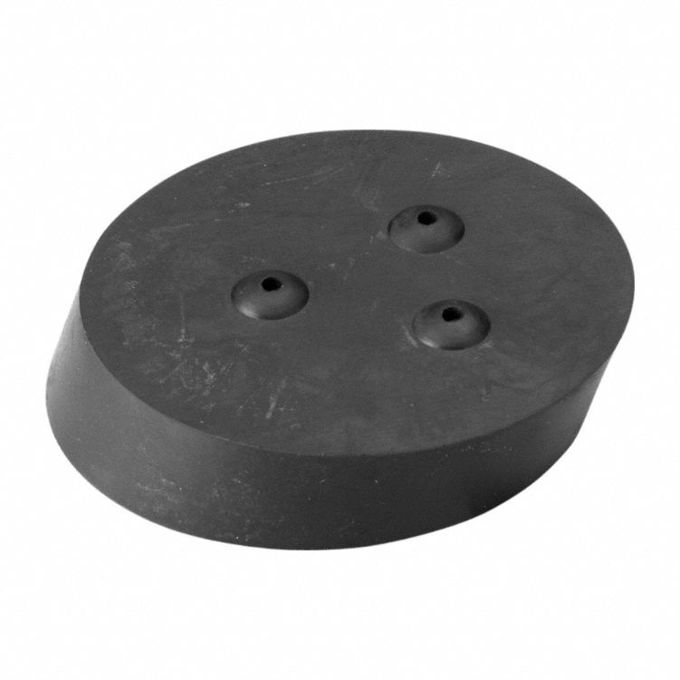 Mechanical Cleanout Plug Replacement Pad Kit, 3": Rubber, 3.68 in Overall Lg