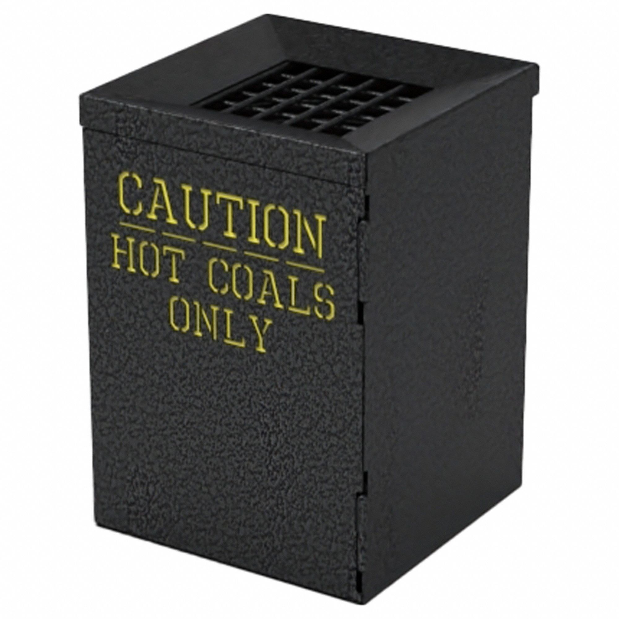 Rectangle Hot Coal Bin 33 7/16 H Black