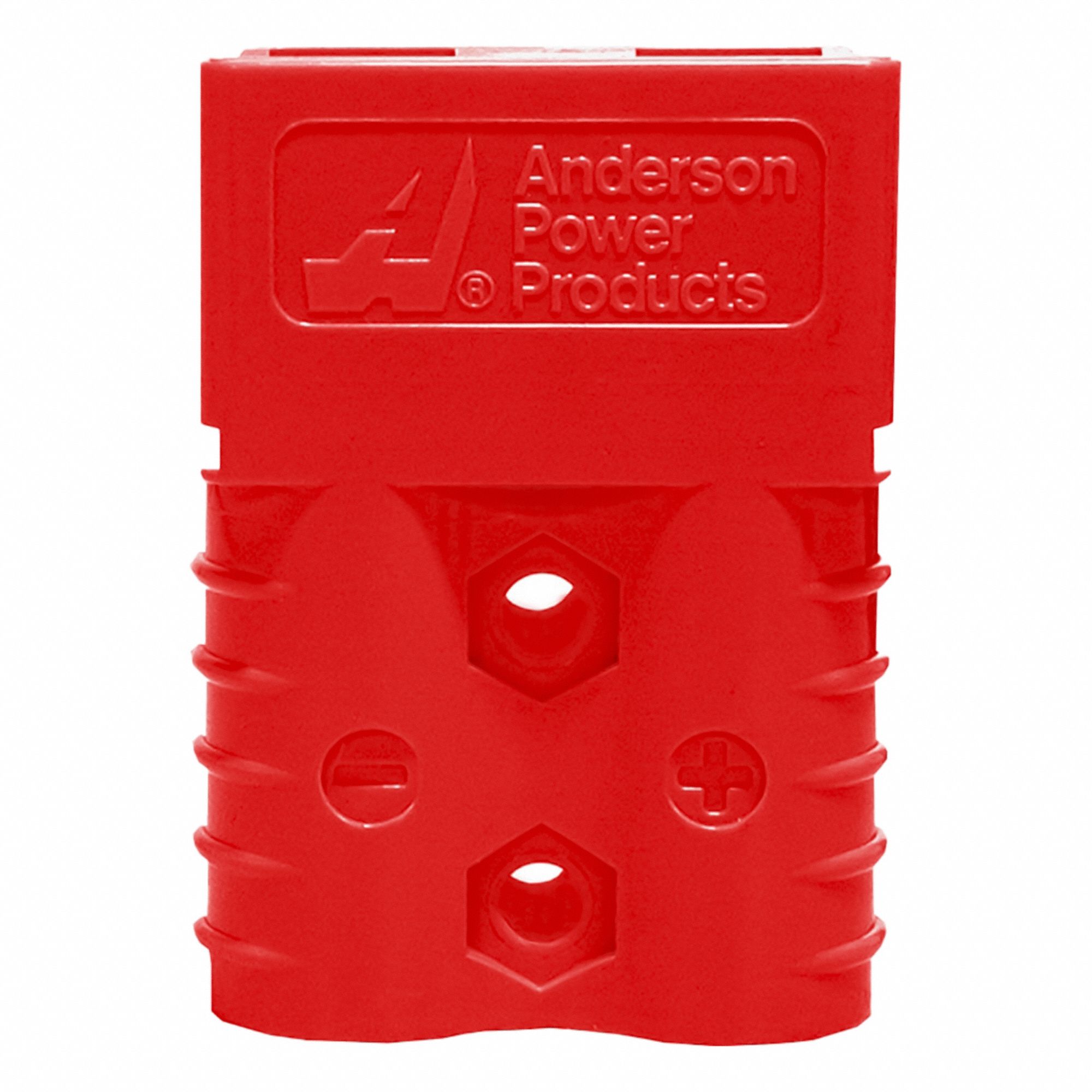 Housing: SB 120, Red, Polycarbonate, MPN 6810G3, 20.6 mm Overall Ht