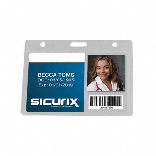 Pouch, Horizontal, Badge Holder - 54HP61|BAU 68130 - Grainger