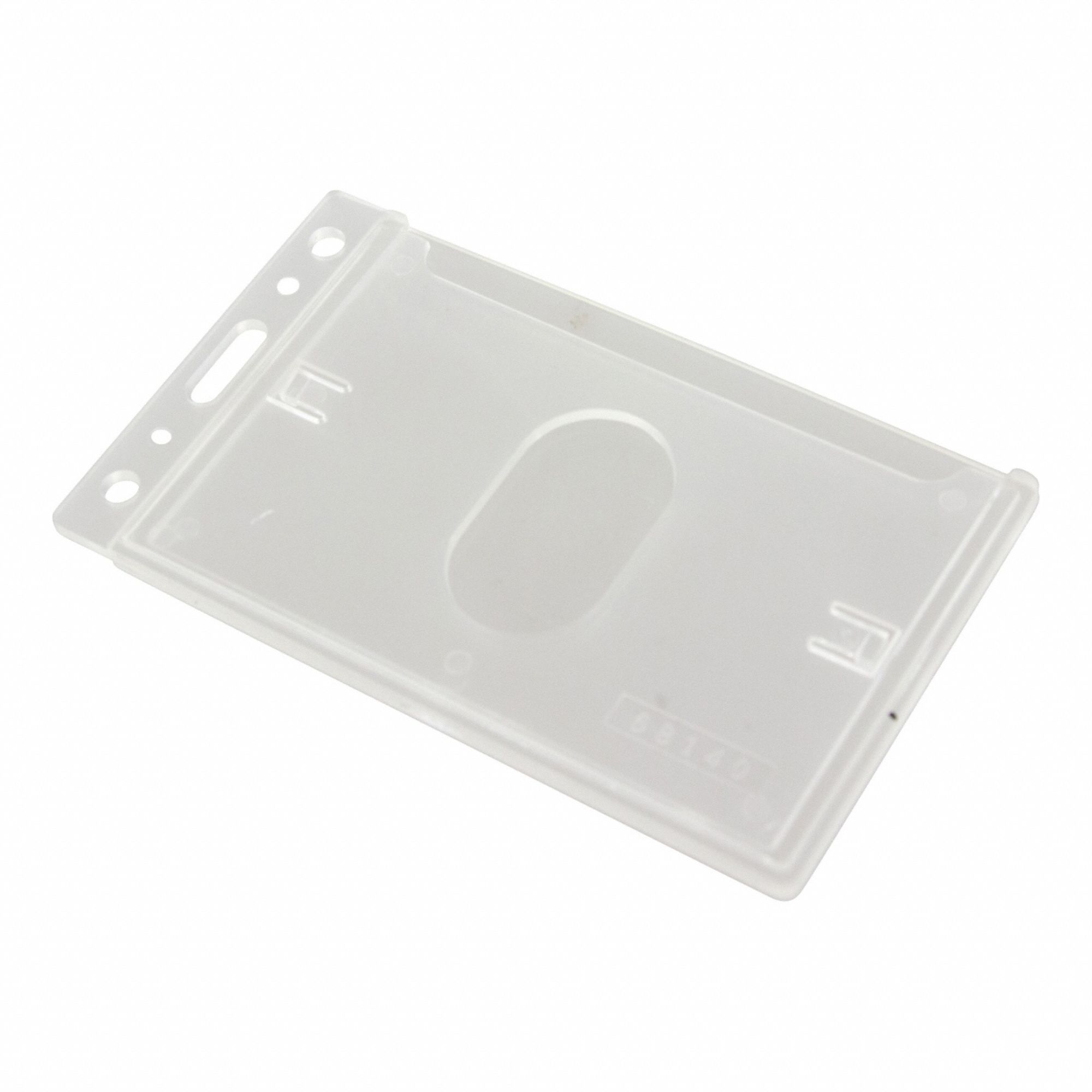 RIGID BADGE HOLDER,VERTICAL,PK25