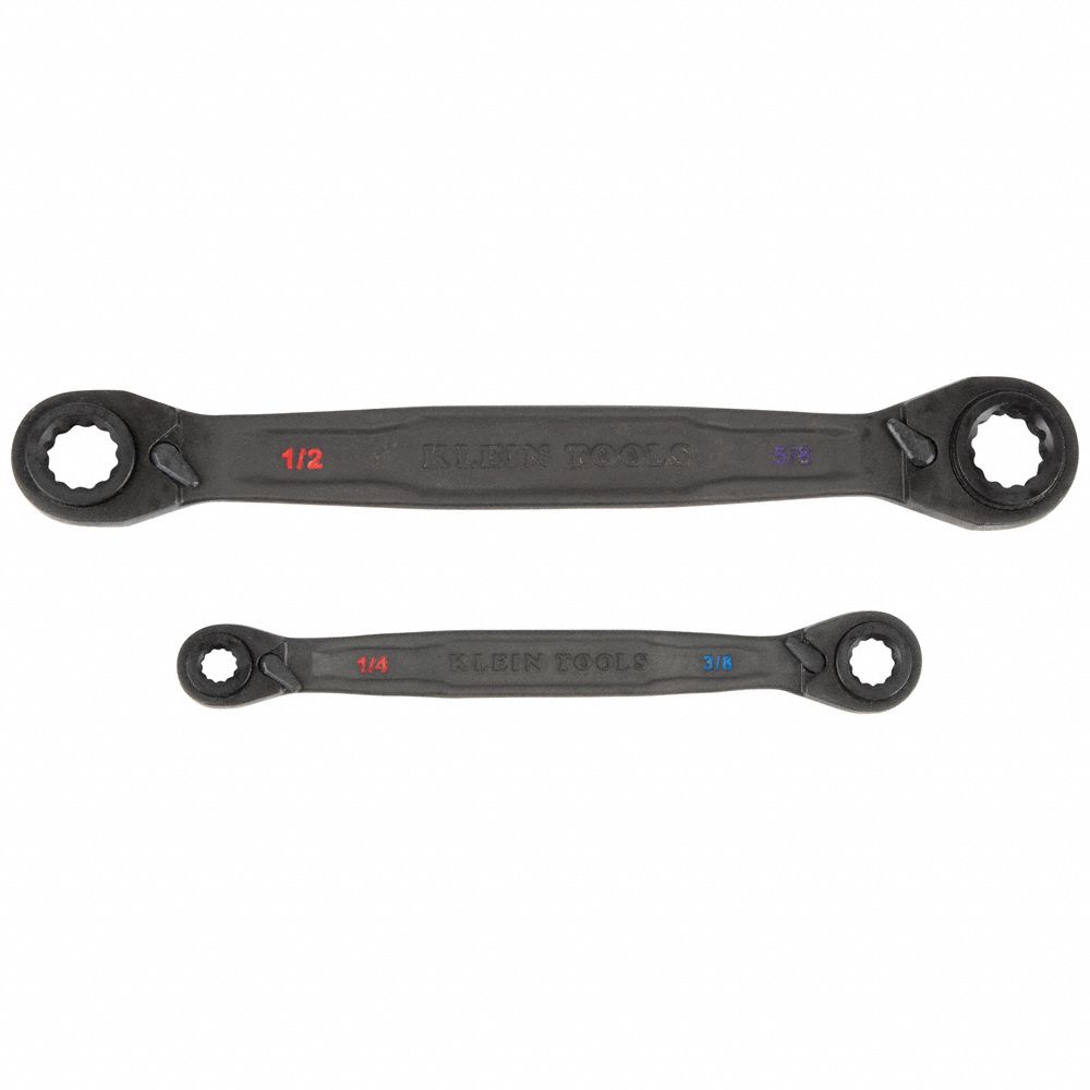 Ratcheting Wrench Set 4-in-1 SAE 2PC