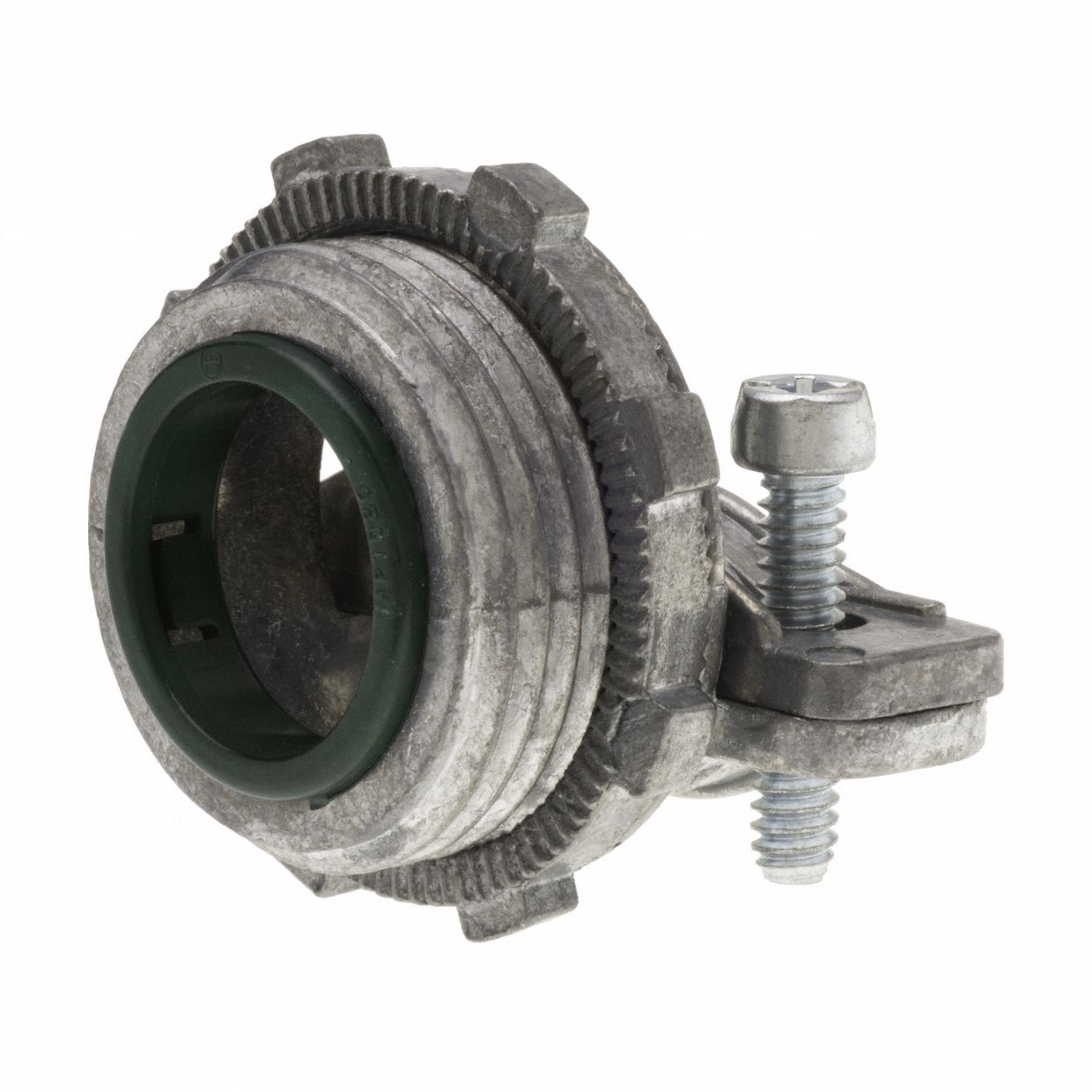 Metal Clad Cable and Flex Cond: Die Cast Zinc, 1 1/4 in Trade Size, 3 in MNPT, Insulated