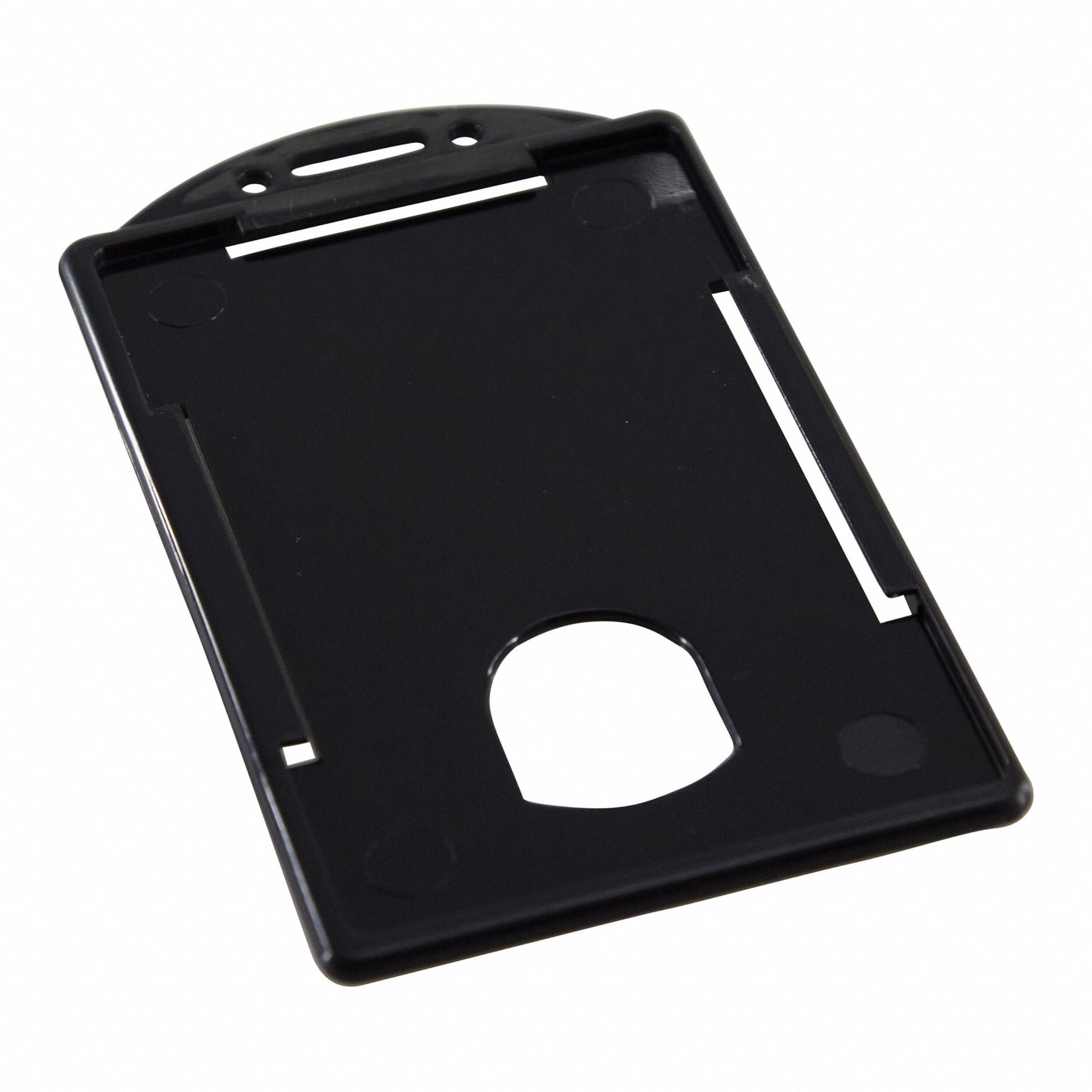 Badge Holder: Pouch, Vertical, 4 in Badge Pouch Wd, 2 7/8 in Badge Pouch Ht, 4 in Overall Wd, 100 PK