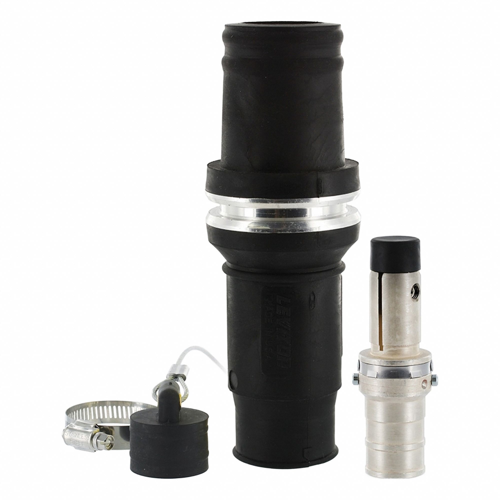 Single Pole Male Connector: Male Plug, 796 A, Black