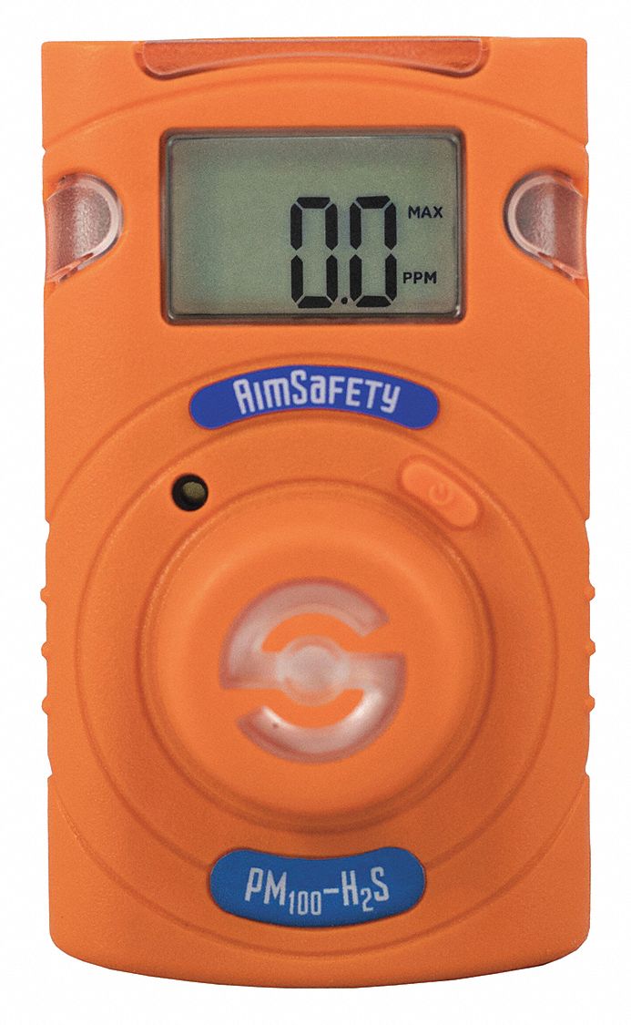 Single-Gas Detector: IP67, MACURCO AimSafety PM100, Lithium, Maint-Free, PM100, AimSafety