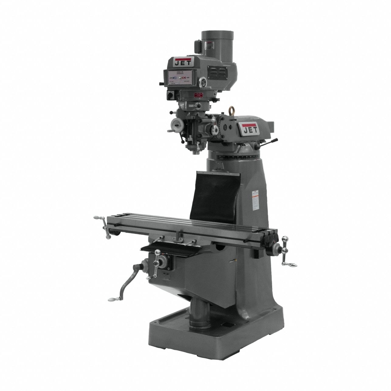 Vertical Milling Machine: JTM-4VS, 3 hp, 230/460V, Digital Readout