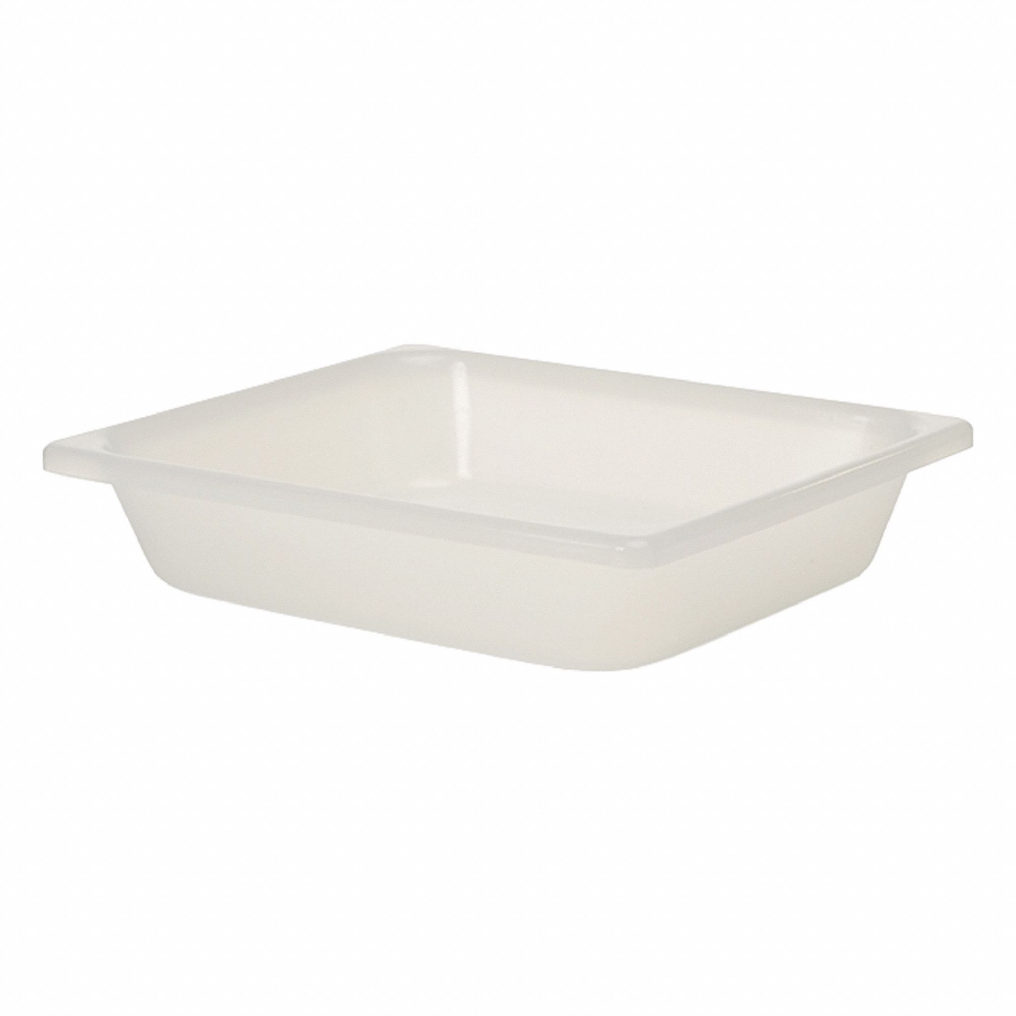 Lab Pan 2 3/4 in H Polypropylene PK6