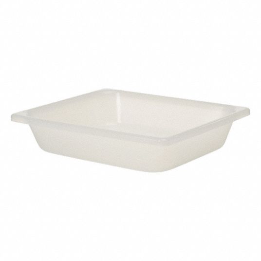 NALGENE, Rectangular, Polypropylene, Lab Pan - 410RR9|6902-3000 - Grainger