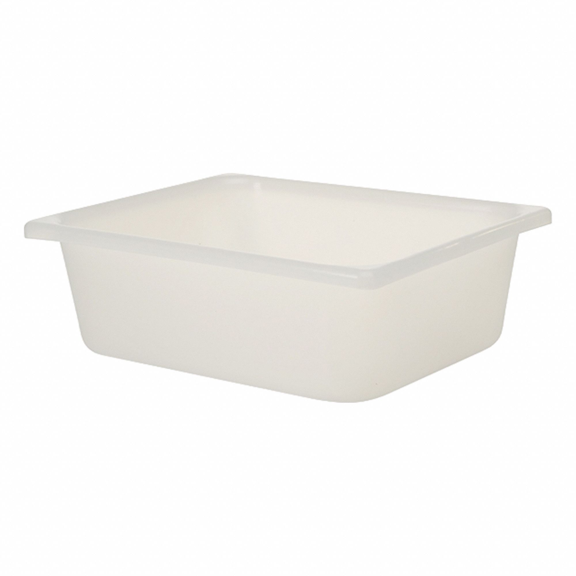 Lab Pan 4 1/4 in H Polypropylene PK6
