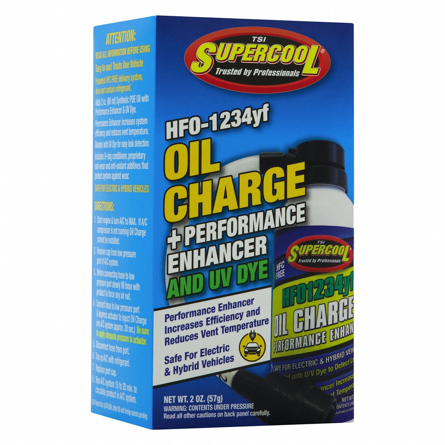 SUPERCOOL, PAG Oil Charge, R-1234yf, A C Refrigerants and