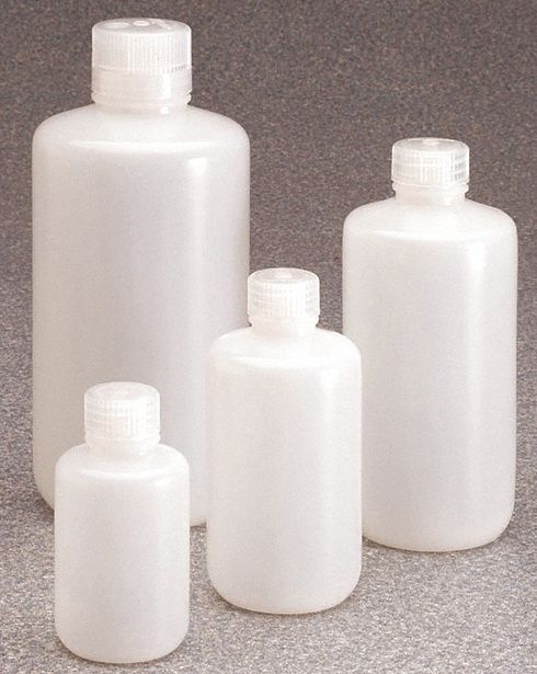 Bottle, 101 mm H, Natural, 50 mm Dia, PK72