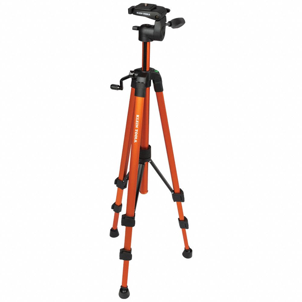 Compact Tripod: 1 13/16 ft – 5 1/16 ft, Laser Levels, Aluminum