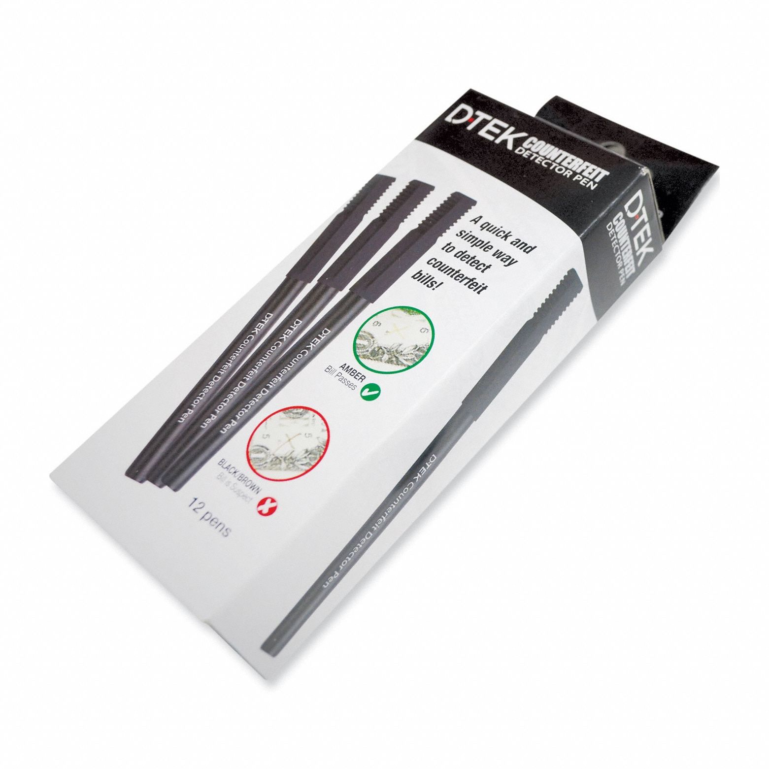 Chem Pen Counterfeit Bill Detectors PK12