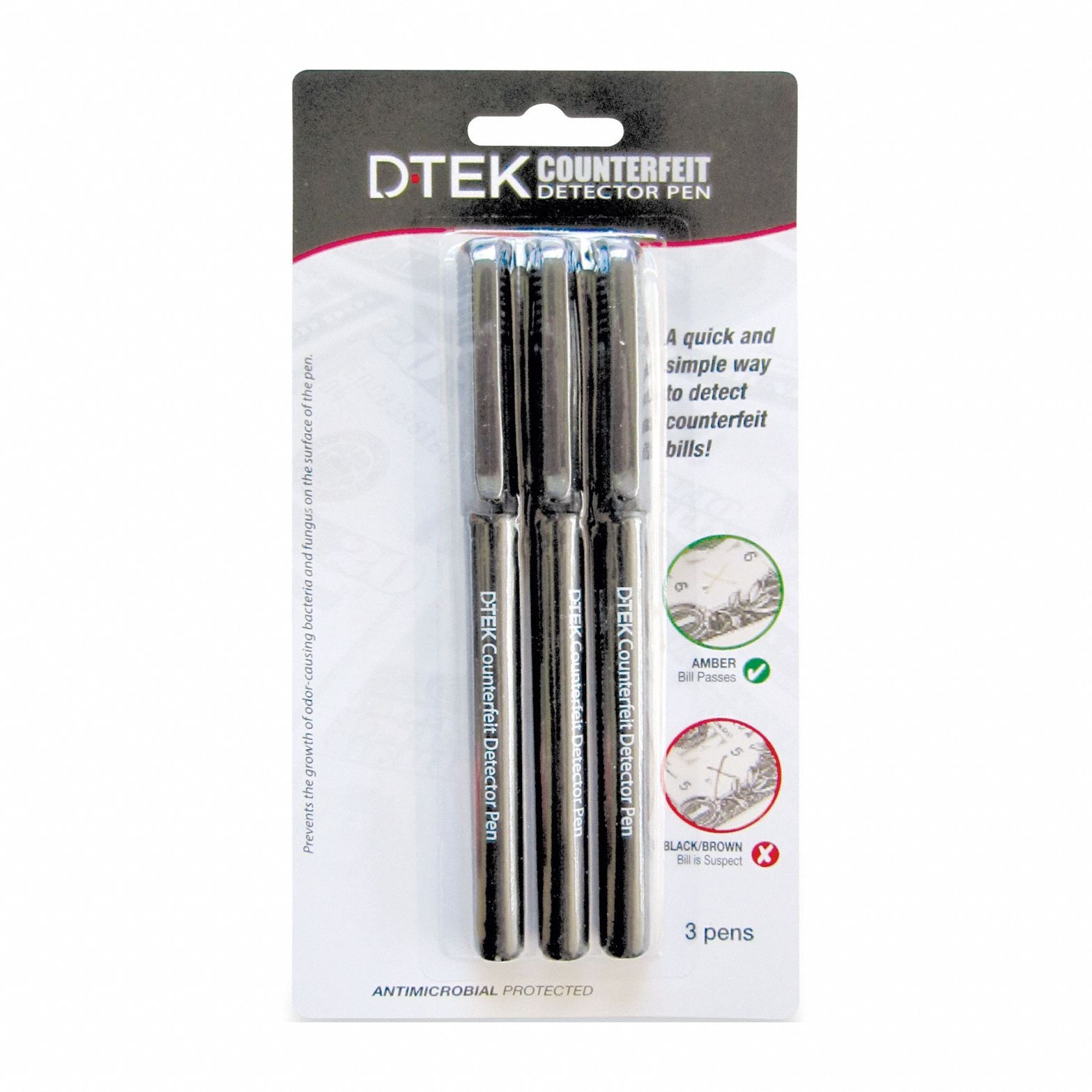 Chem Pen Counterfeit Bill Detectors PK3