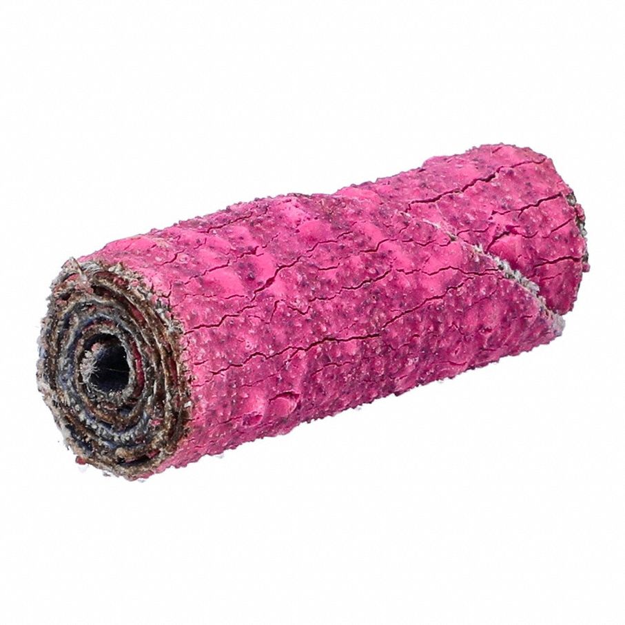 MERIT, Straight, 1/2 in Dia x 1 1/2 in L, Cartridge Roll 358EA9