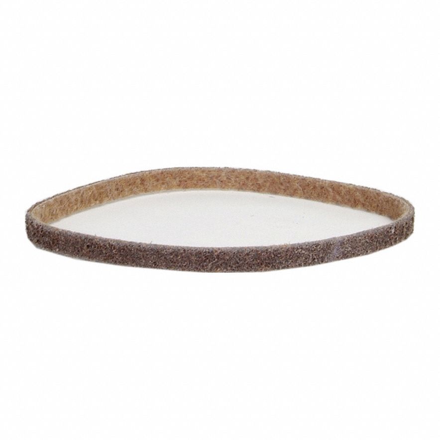 SANDING BELT, ¼ IN W X 24 IN L, ALUMINUM OXIDE, COARSE, Y WEIGHT NYLON BACKING