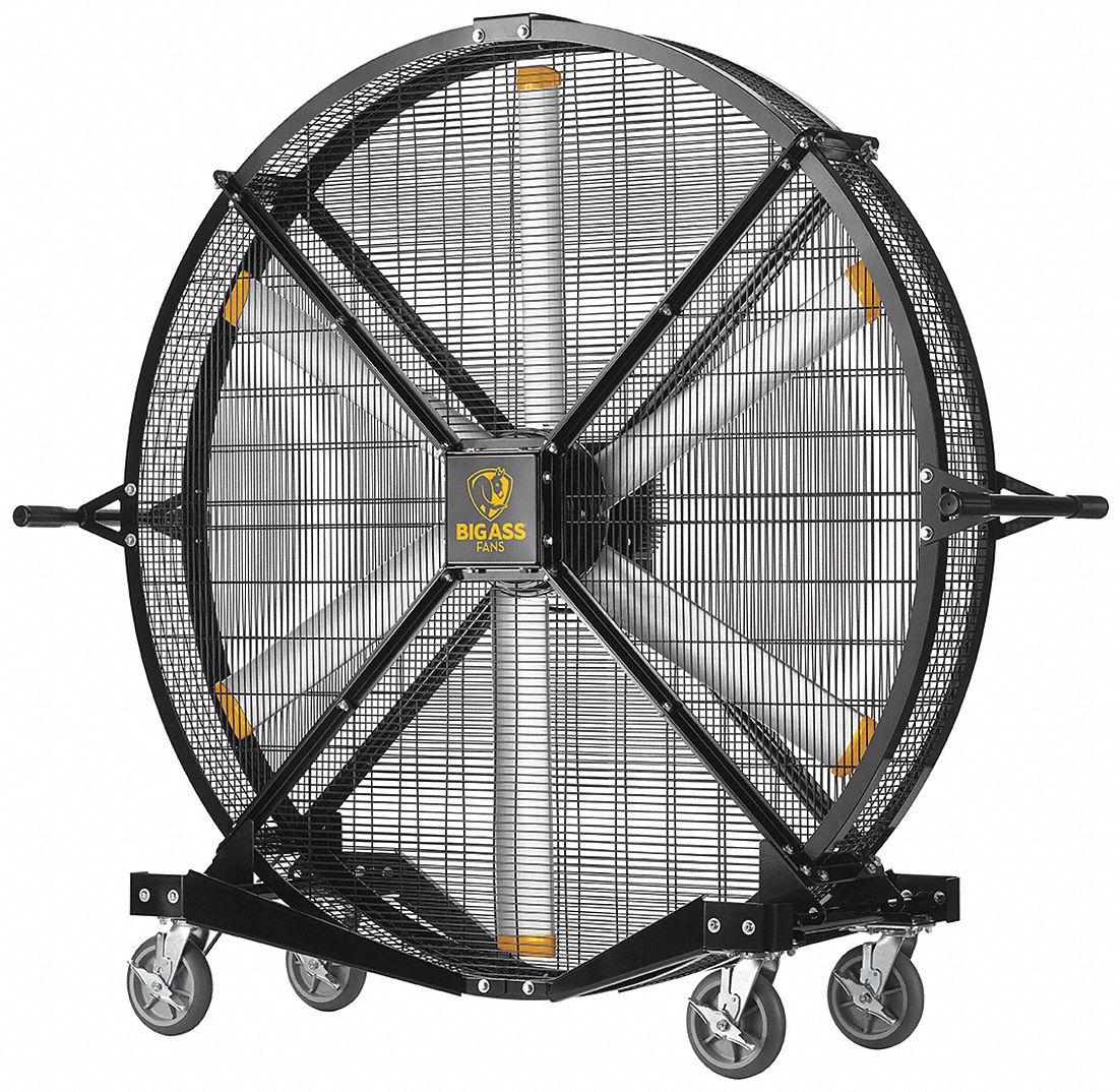 BIG FANS, Std-Duty Industrial Fan, in Blade Dia, Standard-Duty Industrial Fan 699W08|F-BJ1-0601 - Grainger