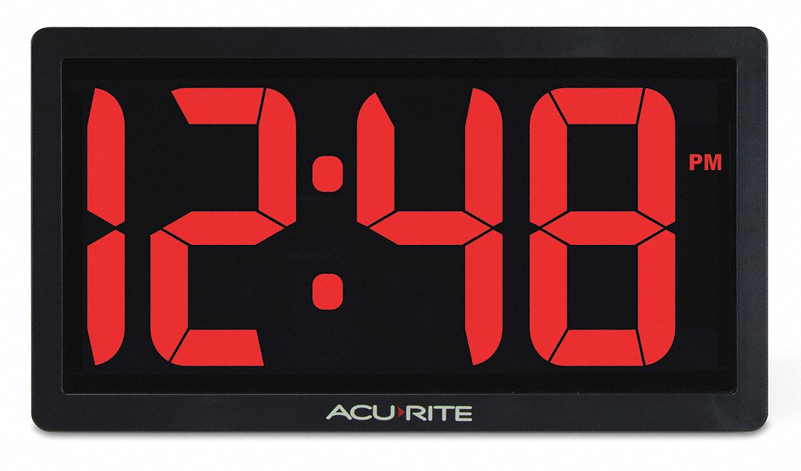 Clock, LED, Digital, Auto Dimming, Bright
