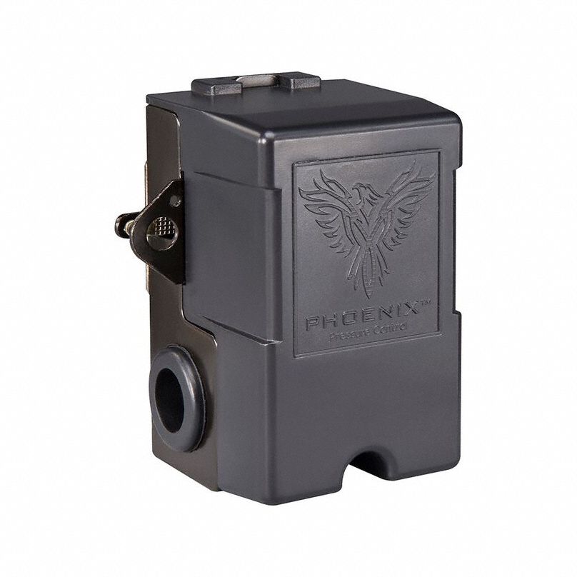 Air Compressor Switch: Std, 35 psi – 150 psi, 1/4" FNPT, 95 psi / 125 psi ON/OFF