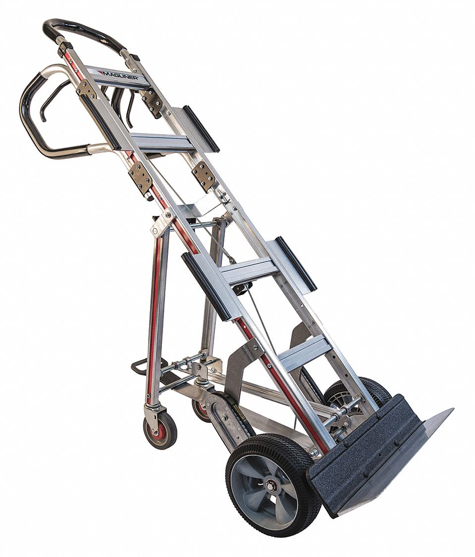MAGLINER, Hand Truck,600lb,151/2"D,661/2" 69ZL65HDARB5CM1EC11RLS Grainger