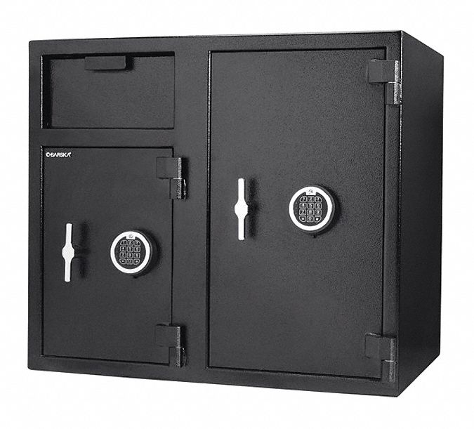 Dual Keypad Depository Safe 2.58/4.68 Cu