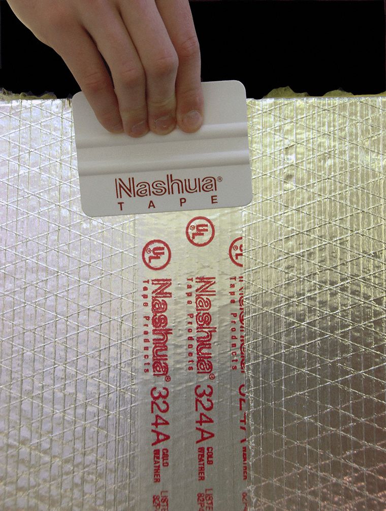 NASHUA Foil Tape ULPrinted, Nashua 324A, 2 13/16 in x 60 yd, 4.8 mil