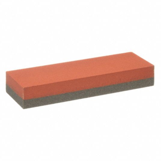 Ruby Extra-Fine Ceramic 4 x 1 x 0.25 Sharpening Stone with Aluminum  Mounting for KME 3,000 grit 