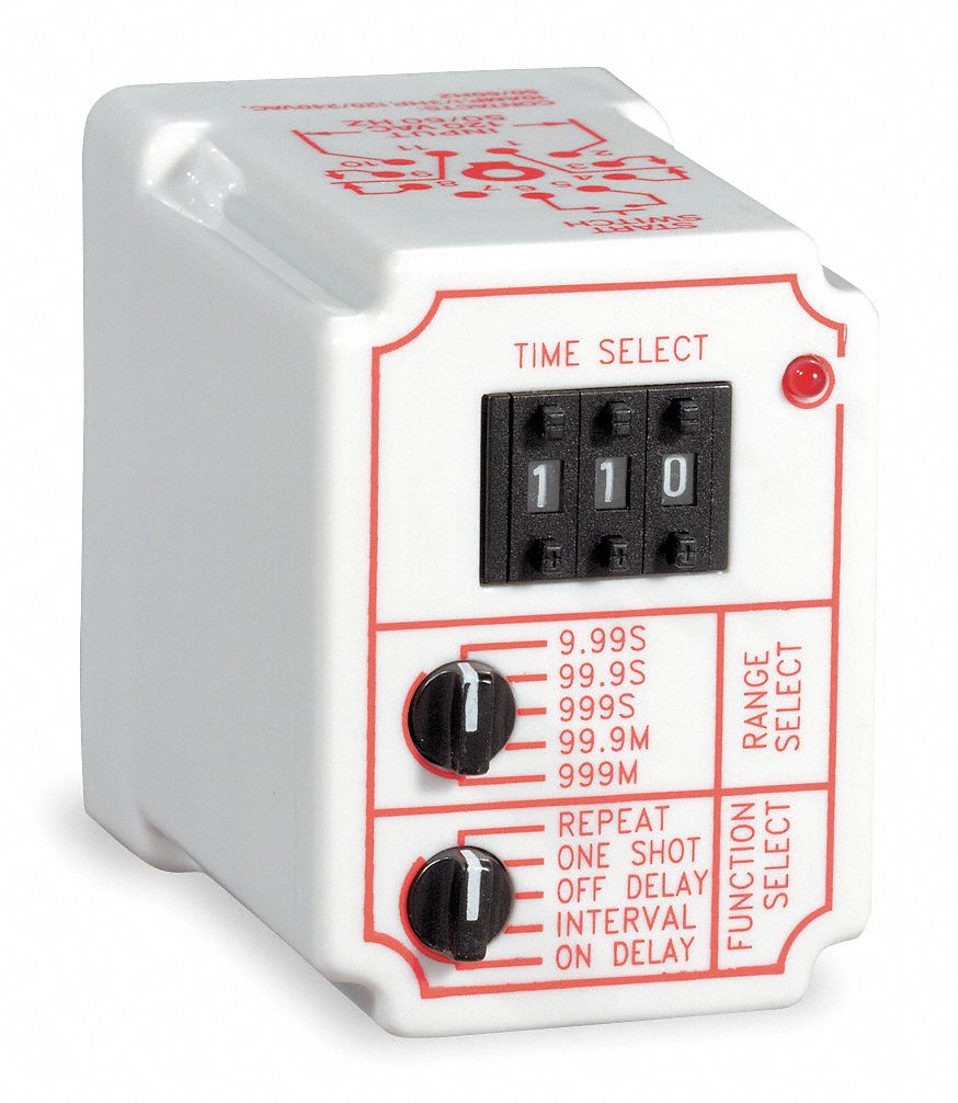 6A855 - H7785 Time Delay Relay 120VAC 10A DPDT