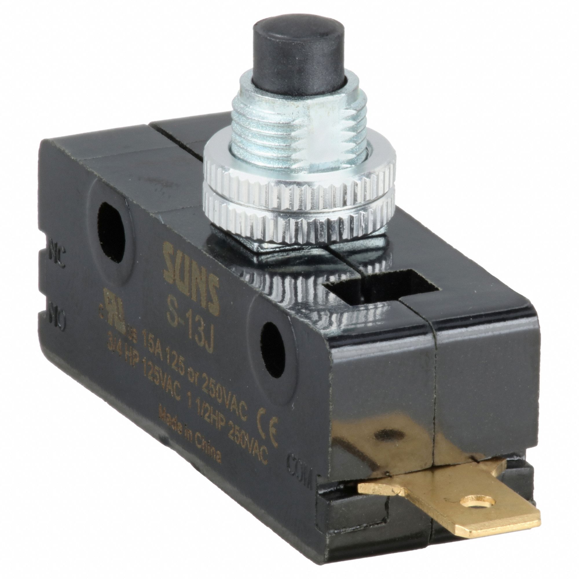 APPROVED VENDOR Industrial Snap Action Switch: 15 A @ 240 V, 0.64 in Ht -  Snap Action Switch, SPDT