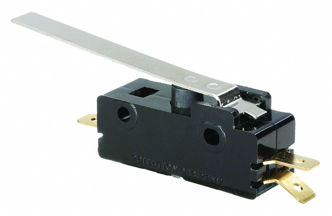 15 A @ 240 V, 0.64 in Ht - Snap Action Switch, Industrial Snap