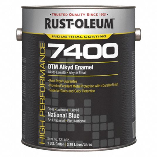 For Metal/Wood, National Blue, Interior/Exterior Paint 6A928721402