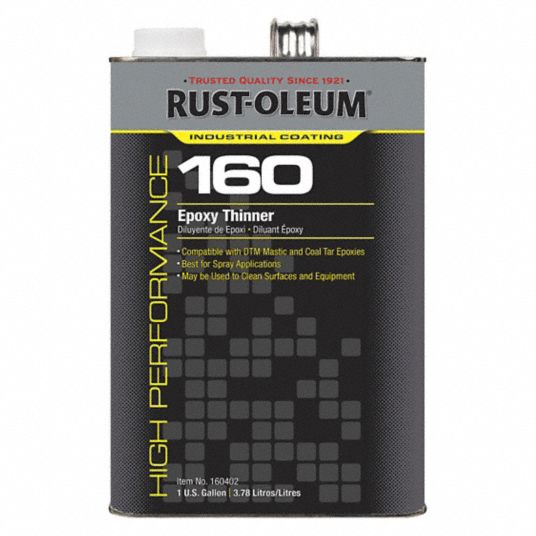 33 ② RUST-OLEUM, Can, Solvent, Paint Thinner - 6A934|160402 - Grainger