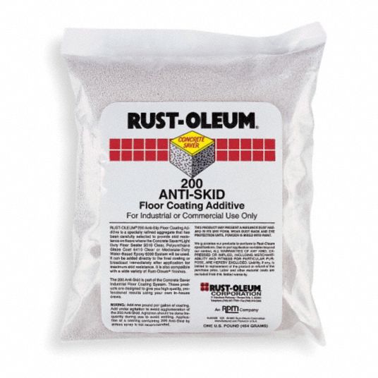 Rust-Oleum 200504 Anti Skid Floor Coating Additive, 1 lb.