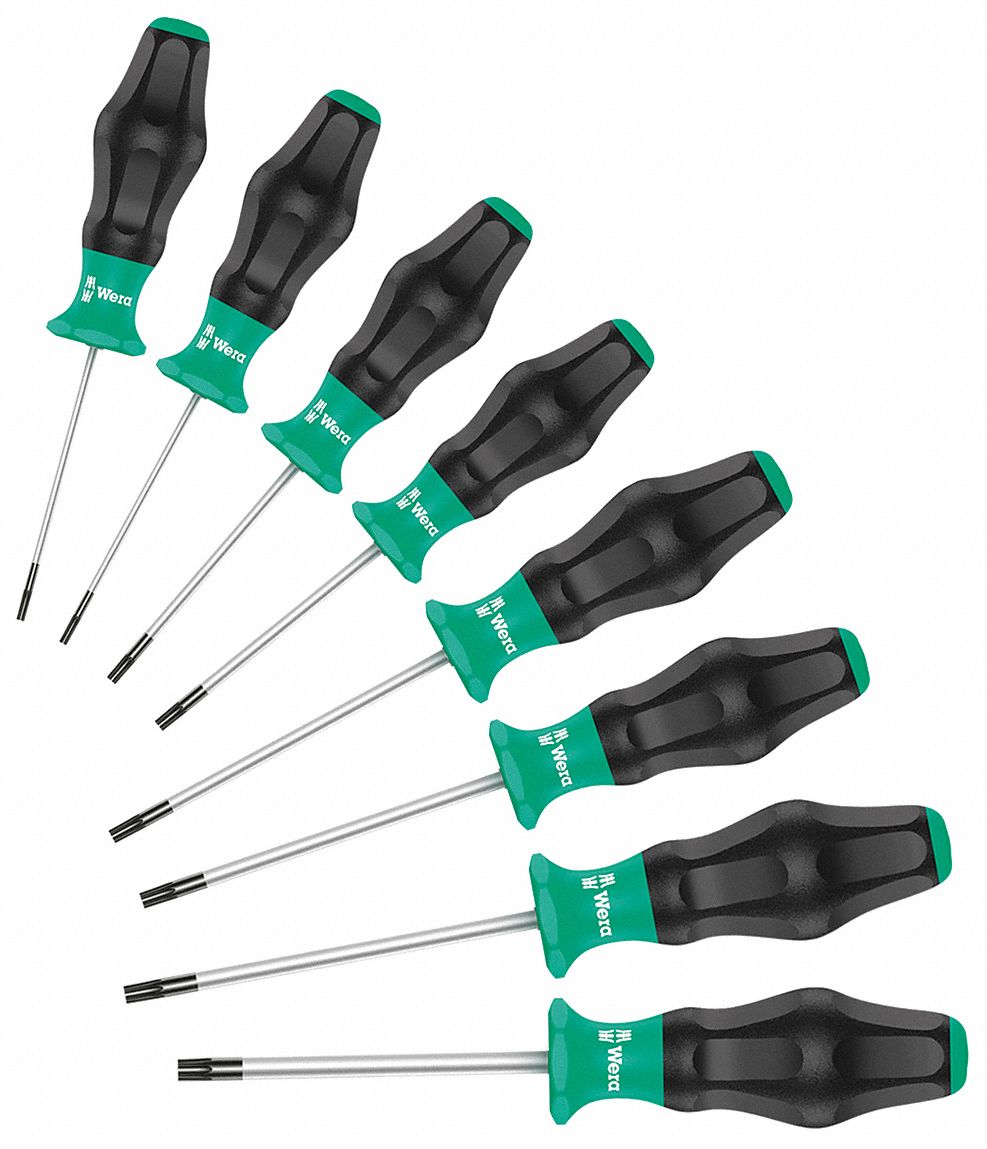 Screwdriver Set, Torx(R), 8 Pc