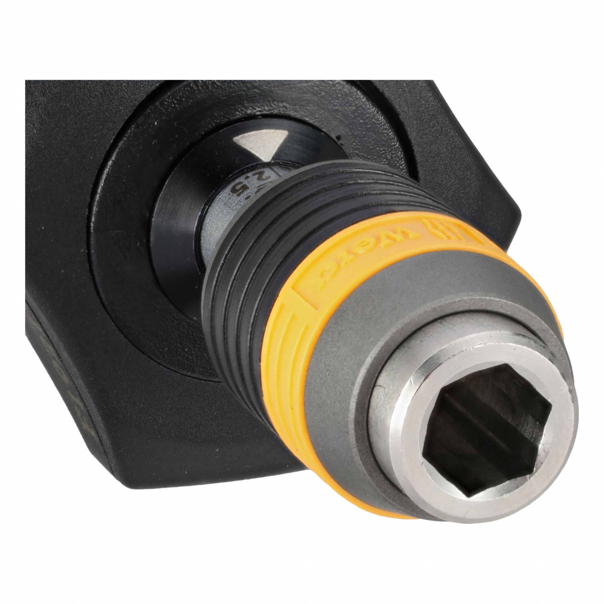 Torque Screwdriver: 1/4 in Tip Size, 2.5 in-lb Min Torque, 11.5 in-lb Max Torque, Click-Type