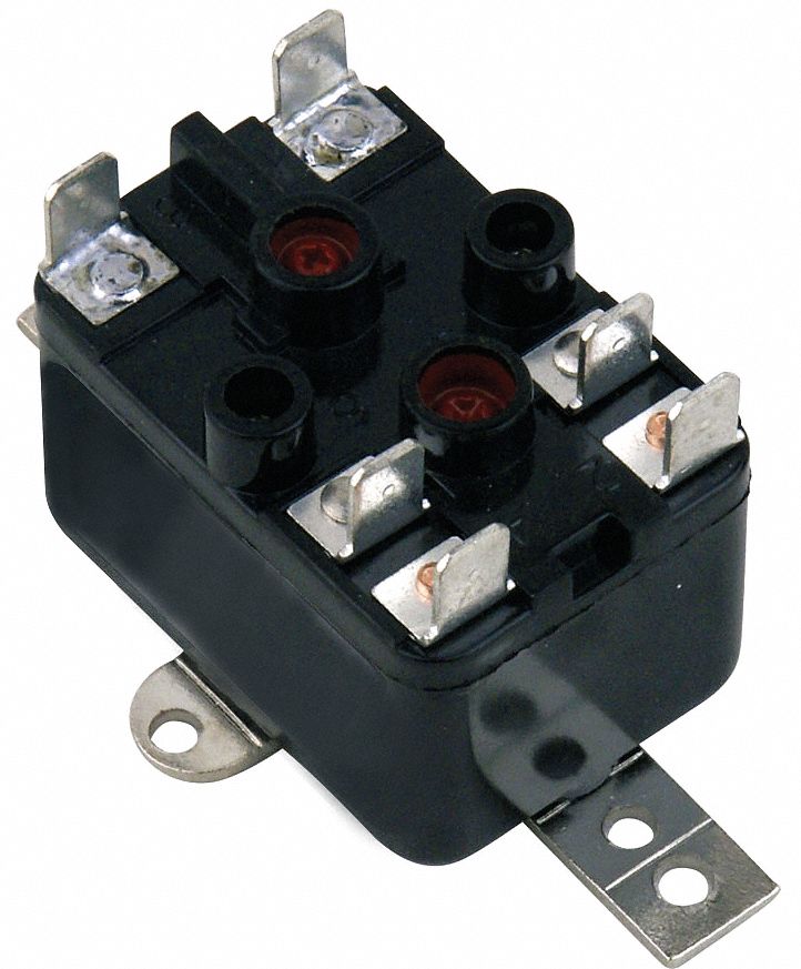 Switching Relay: 1 Relay, SPST, Normally Closed/Normally Open, 208/240V AC Coil