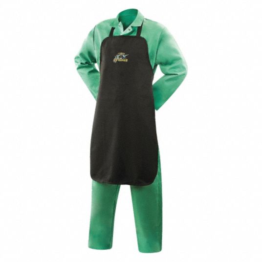 PRODUCTS: Flame-Resistant Cotton Bib Apron, 36 Length