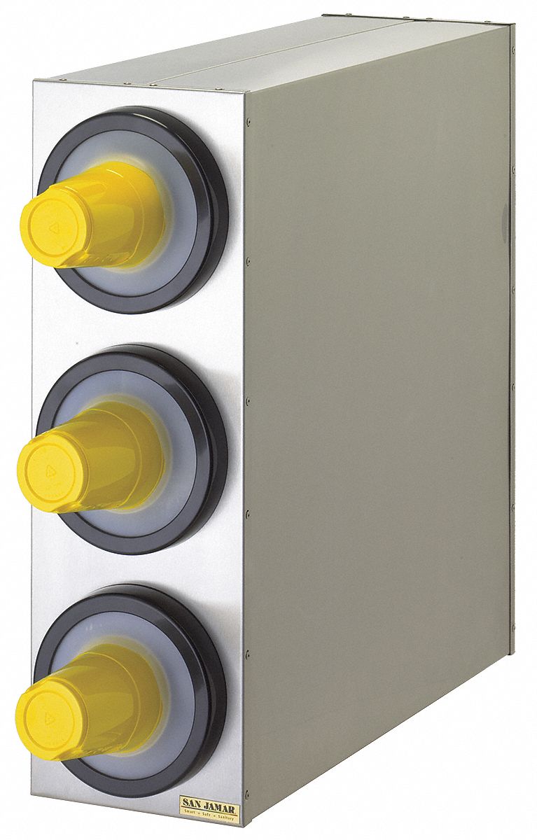 6ADL1 - 3 Cup Dispenser System