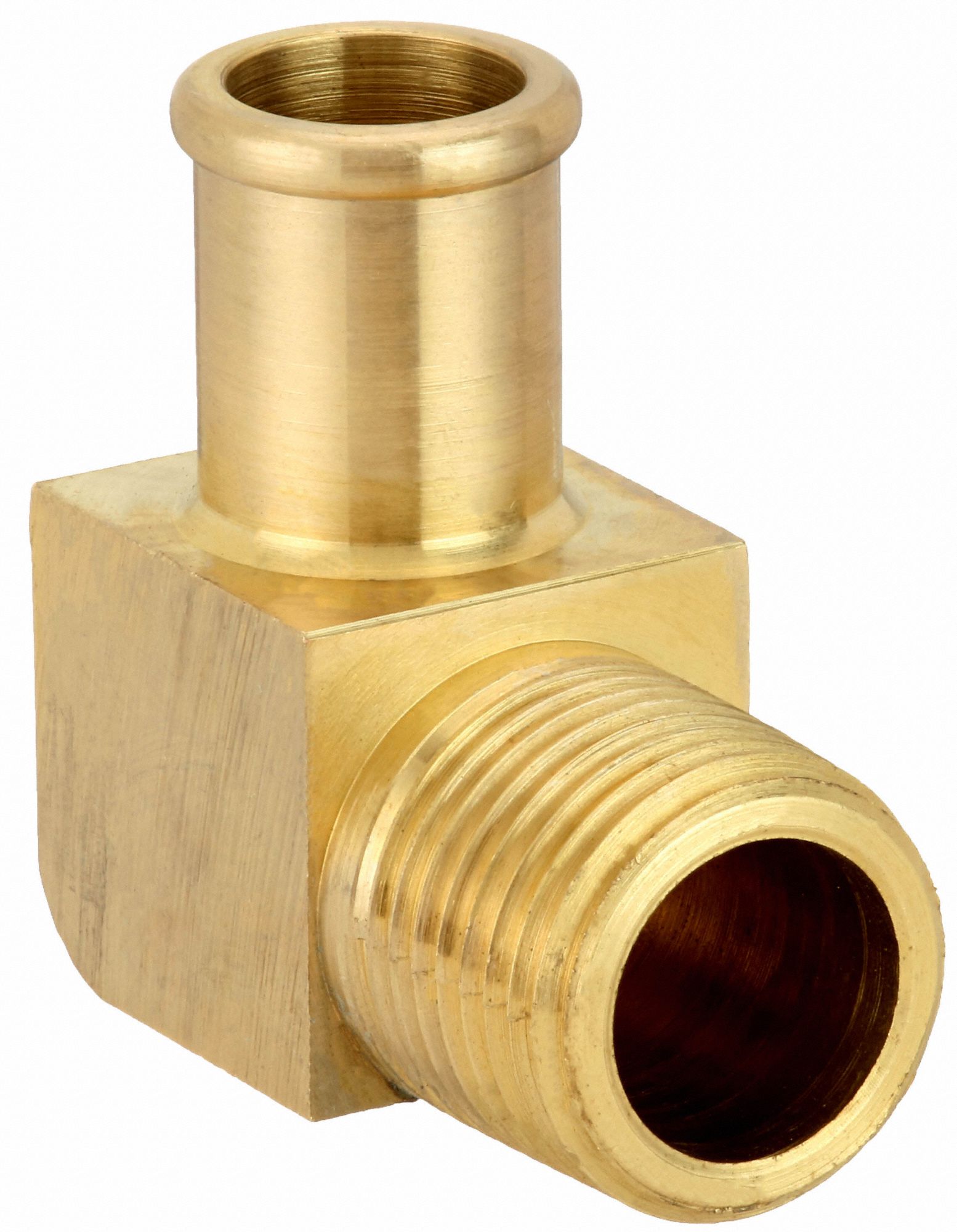 GRAINGER APPROVED Beaded Hose Fitting, Fitting Material Brass x Brass ...