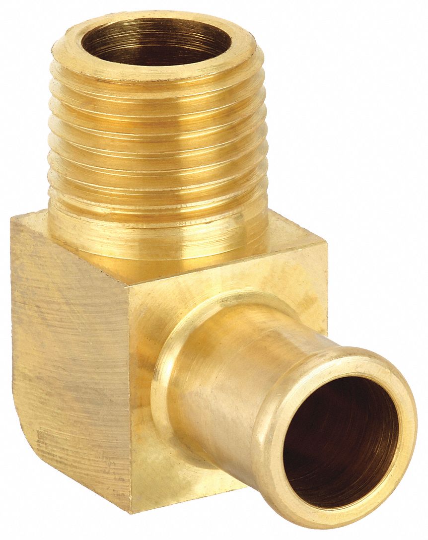 Champion Hose Joiner 90 deg Barb Elbow Reducer Brass 5/8-3/8 - Tooltime  Online