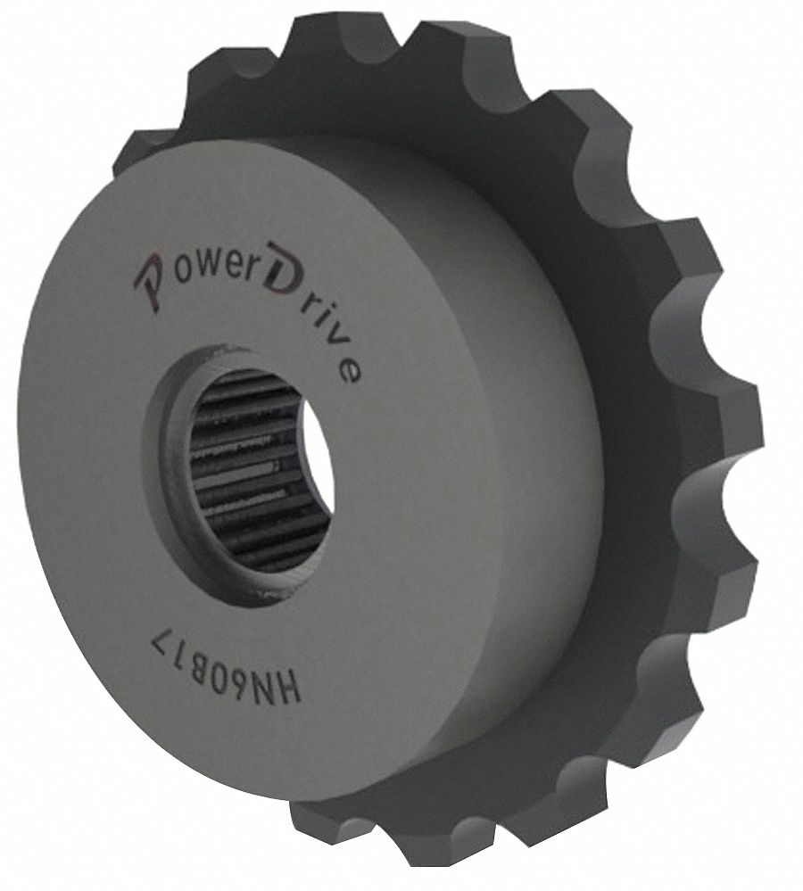 POWER DRIVE Idler Sprocket, For Industry Chain Size 50, Outside Dia. 3.