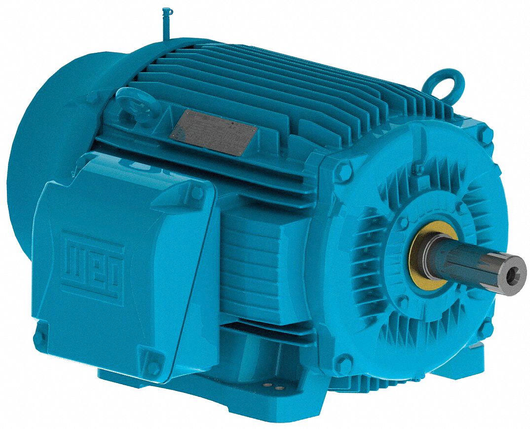 Oil Well Pump Motor, 30 HP, 1200 RPM, 230/460/796V, 326T Frame, Rigid Base  - WorldWide Electric Corporation