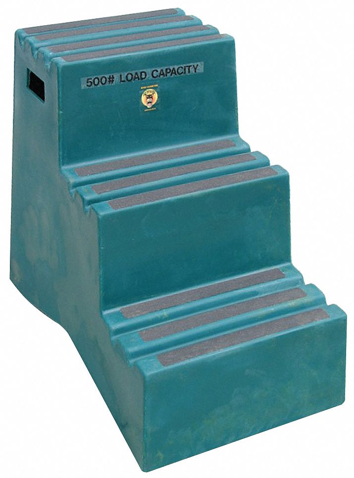 Step Stand,28-1/2 In H,500 lb.,PCR - Grainger