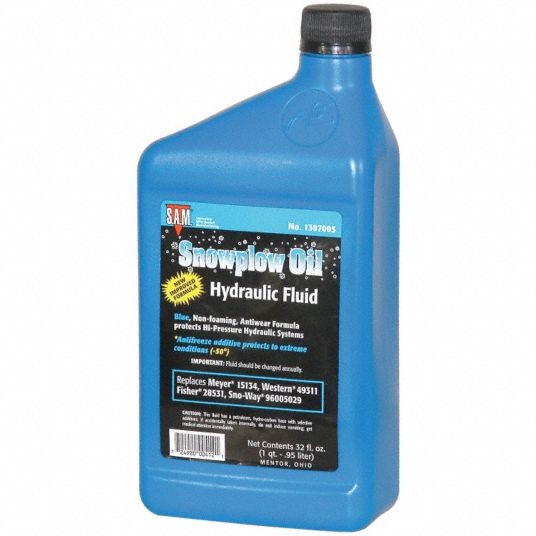 SNOWPLOW AFTERMARKET MANUFACTURING Petroleum Hydraulic Oil, 1 qt Bottle ...